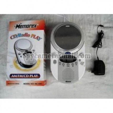 Waterproof Spy Radio Camera /DVR (Motion Ativated) - Waterproof Spy Radio/CD With Mirror Hidden 720P HD Pinhole Waterproof Spy Camera DVR 16GB