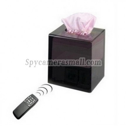 Toilet roll Box hidden spy Camera - CCD 480TVL HR DVR Tissue Box Covert DVR Camera Supporting 32GB SD Card up to 64 Hours