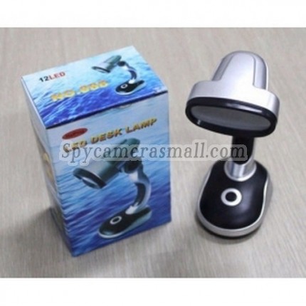 Spy Desk Lamp camera Hidden Camera - Spy Super Bright 12LED Emergency Lamp Outdoor Portable Hidden Pinhole HD Camera DVR 1280x720 8GB