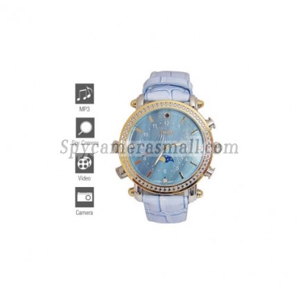 Spy Watch Cameras recoder - Fashion Design Spy Watch with MP3 Player (4GB)