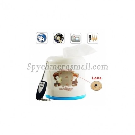 security lighting - 4GB Tissue Box Spy Camera With Remote Control Cycle Recording 720 X 480
