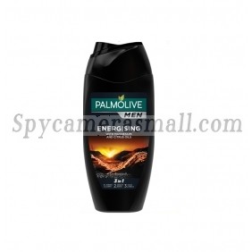 1080P Men's Shower Gel Bathroom Spy Camera Motion Detection include the real shower gel container