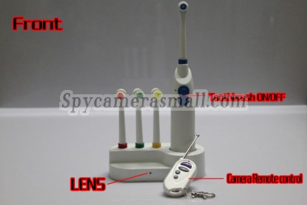 Toothbrush Spy Camera DVR Toothbrush Hidden Pinhole HD Camera 32GB 1080P Motion Activated