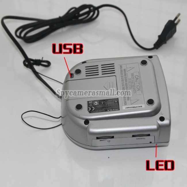 Clock Radio Spy Camera HD Motion Activated 16GB 1920X1080 best Clock
