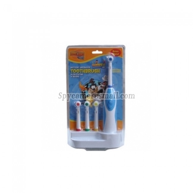 Toothbrush Hidden Bathroom Spy Camera Cartoon Electric Toothbrush