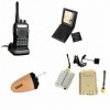 1.2GHz Wireless Button Camera and 3W Receiver with Walkie Talkie and Spy Ear Piece