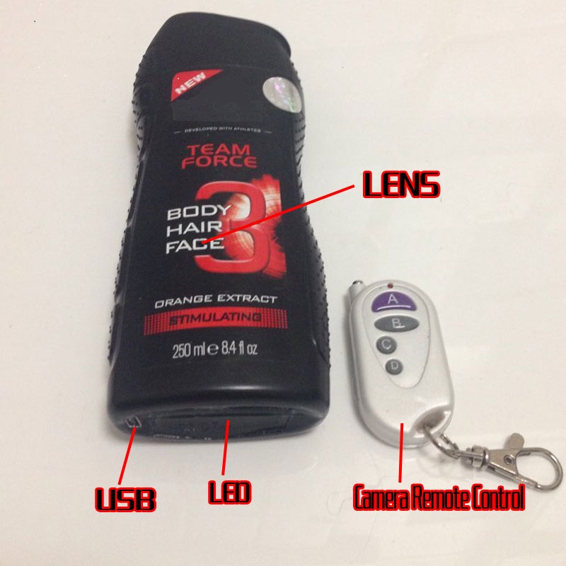 camera espion salle de bain